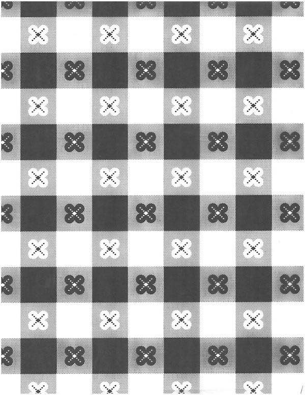 Handy Wacks FDP12RC 12 x 12 Red/White Checkered Pattern Wax Deli Pap